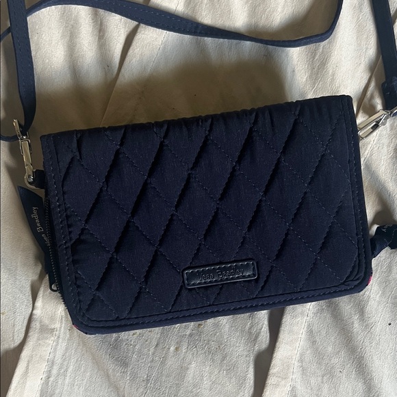 Vera Bradley Handbags - Vera Bradley Midnight Blue Quilted Crossbody Bag